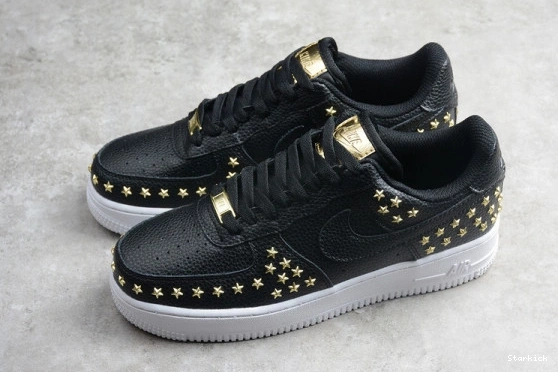STARS LOW FORCE AR0639-001 1 AIR NIKE BLACK 1002